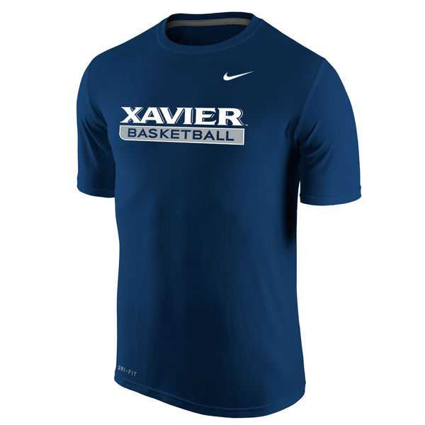 Xavier Musketeers Nike Basketball Legend Practice Performance WEM T-Shirt - Blue,We sell and wholesale Xavier Musketeers Nike Basketball Legend Practice Performance WEM T-Shirt - Blue on line form chian!